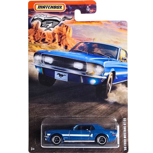 Matchbox (Mustang) - '68 Ford Mustang GT CS