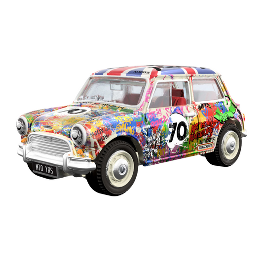 Matchbox x Mr Brainwash - 1964 Austin Mini Cooper S
