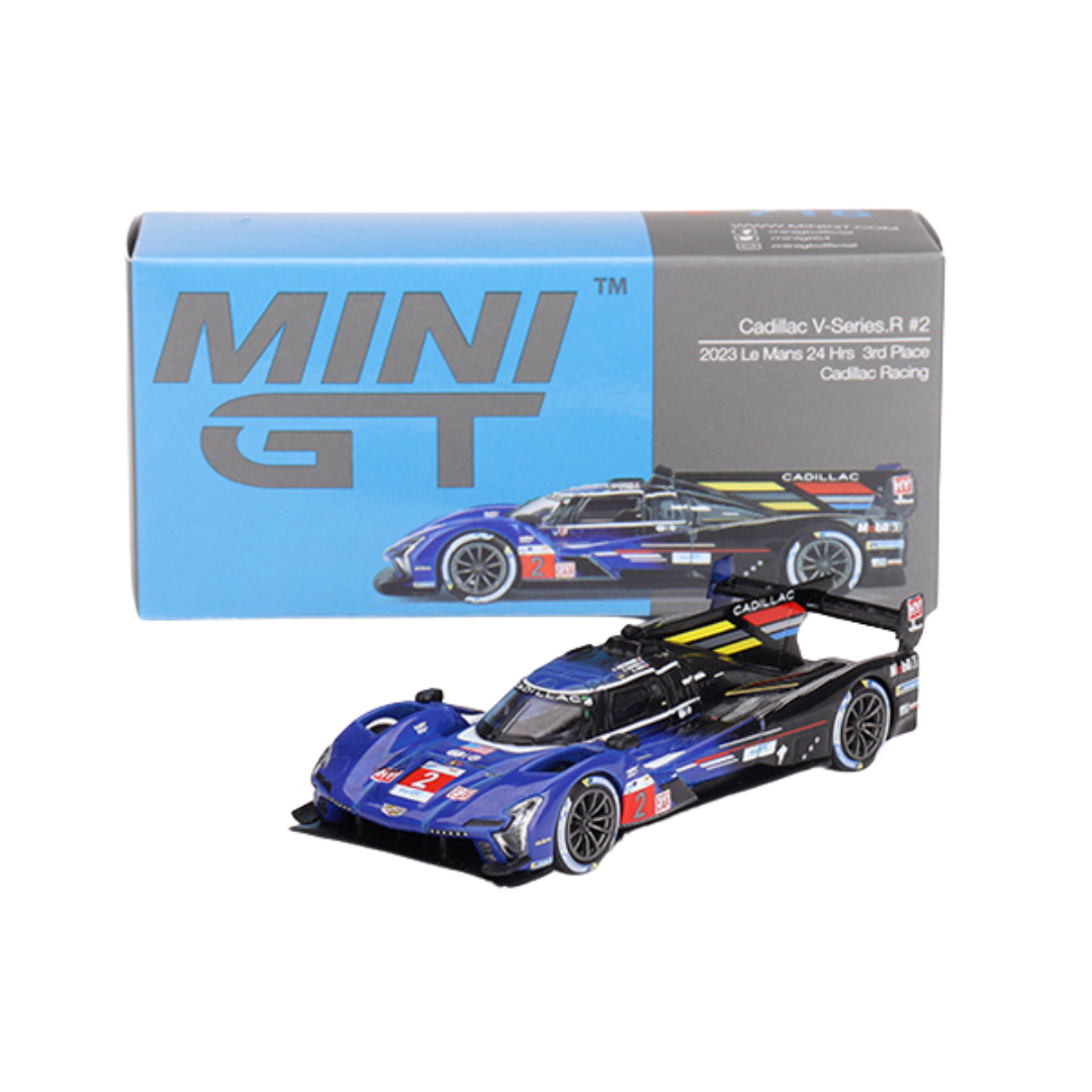 Mini GT - Cadillac V-Series.R #2 (2023 Le Mans 24 Hrs 3rd Place - Cadillac Racing)