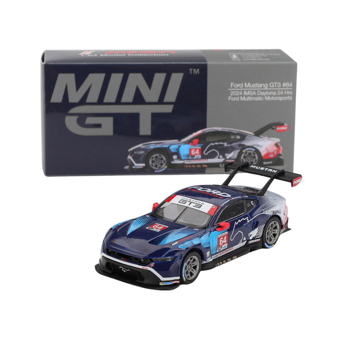 Mini GT - Ford Mustang GT3 (2024 IMSA Daytona 24 Hrs Ford Multimatic Motorsports)
