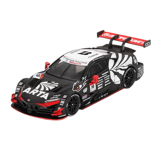 Mini GT - Honda NSX-GT "Type S" GT500 #16 ("ARTA MUGEN NSX-GT") ARTA 2023 SUPER GT Series
