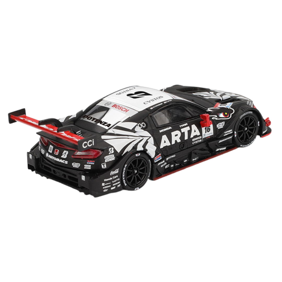Mini GT - Honda NSX-GT "Type S" GT500 #16 ("ARTA MUGEN NSX-GT") ARTA 2023 SUPER GT Series