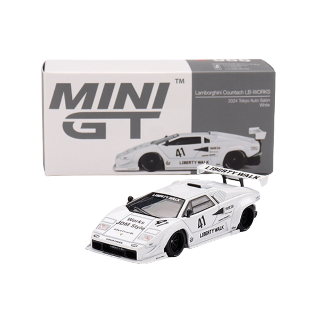 Mini GT - Lamborghini Countach LB-WORKS (2024 Tokyo Auto Salon)