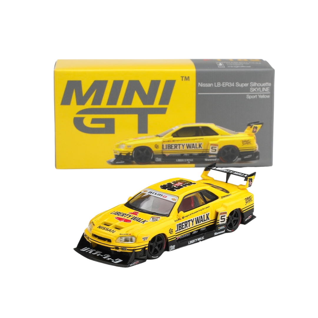 Mini GT - Nissan LB-ER34 Super Silhouette SKYLINE