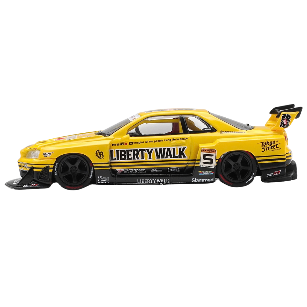 Mini GT - Nissan LB-ER34 Super Silhouette SKYLINE