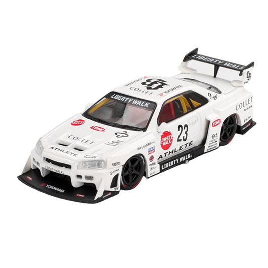 Mini GT - Nissan LB-ER34 Super Silhouette (ATHLETE/COLLET)