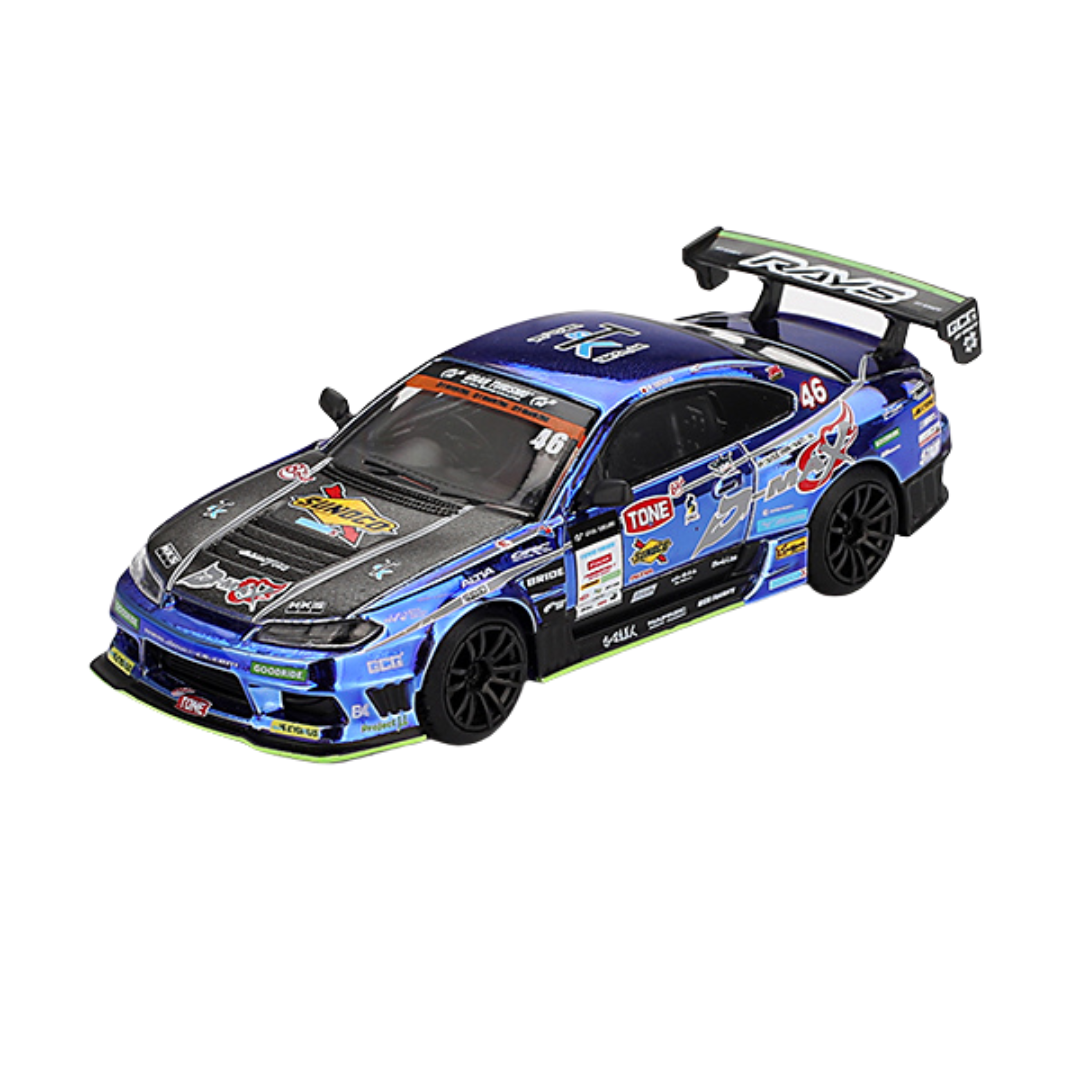 Mini GT - Nissan Silvia (S15) D-MAX #46 (2023 D1 Grand Prix D-MAX Racing)