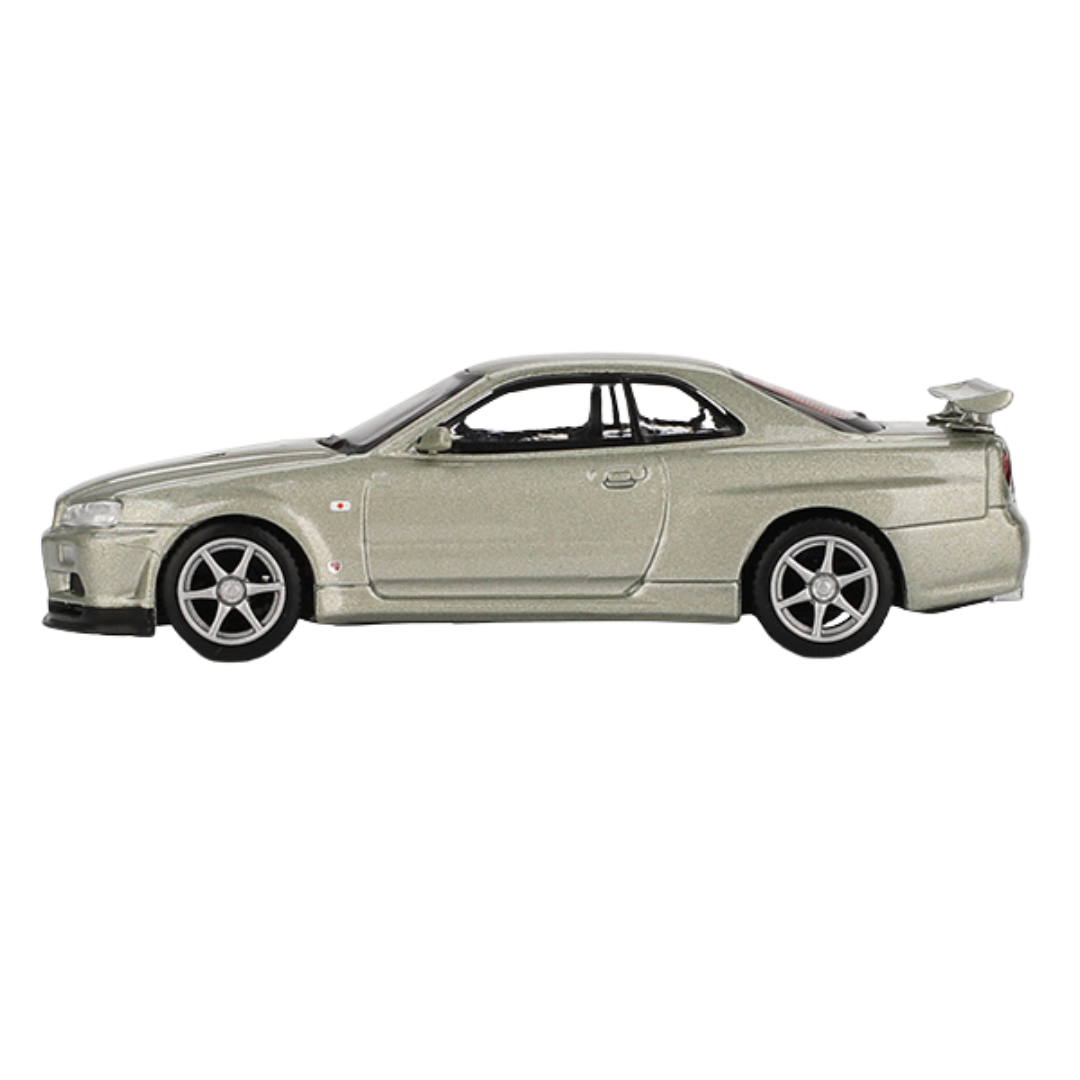 Mini GT - Nissan Skyline GT-R (R34) V-Spec II Nür