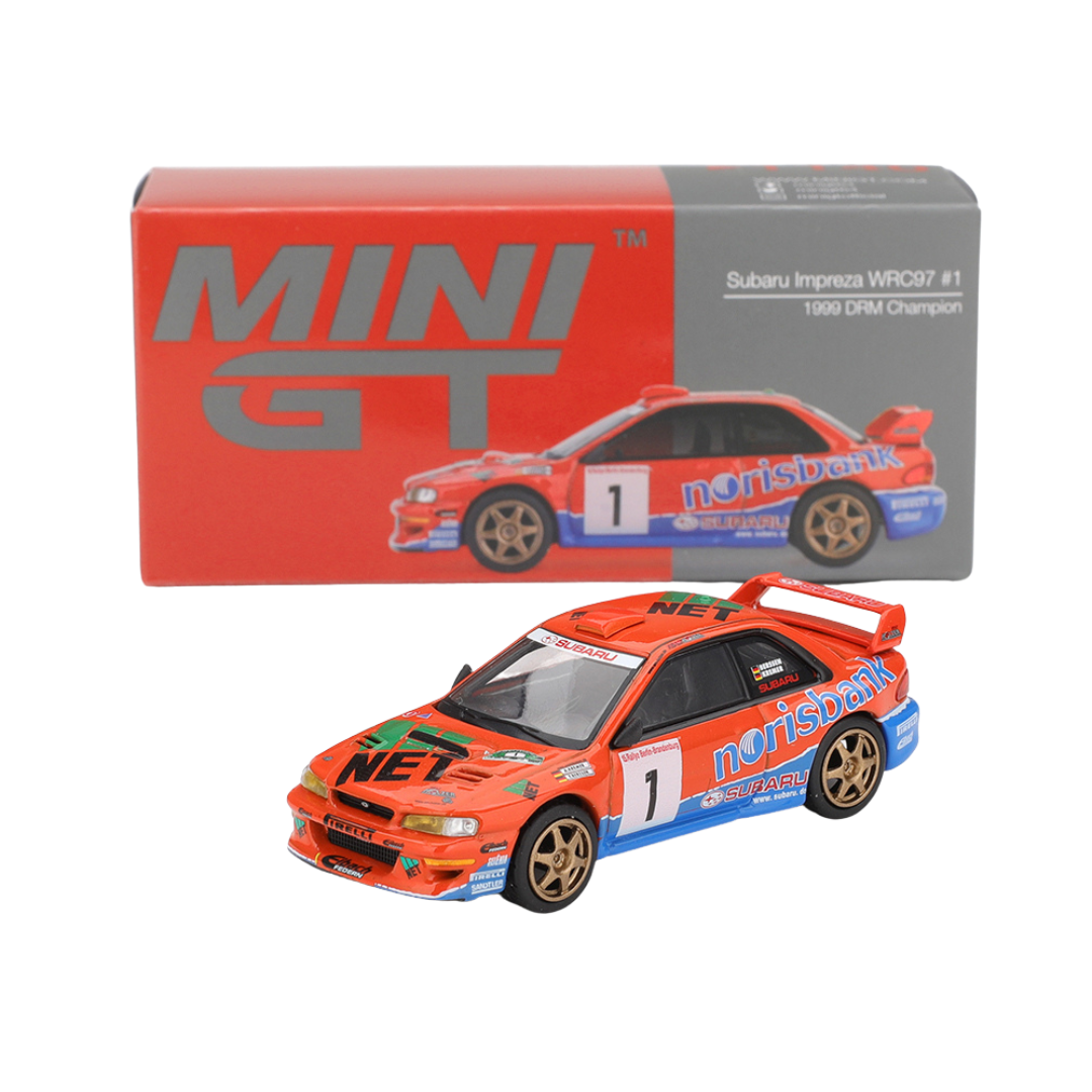 Mini GT - Subaru Impreza WRC97 #1 (1999 DRM Champion)