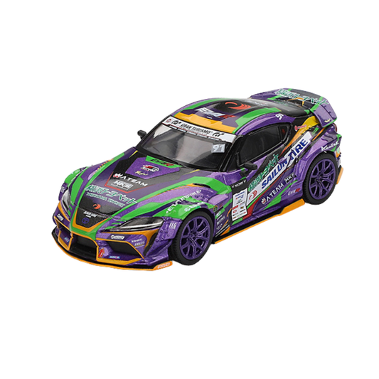 Mini GT - Toyota GR Supra KUHL (2021 D1GP EVANGELION RACING)