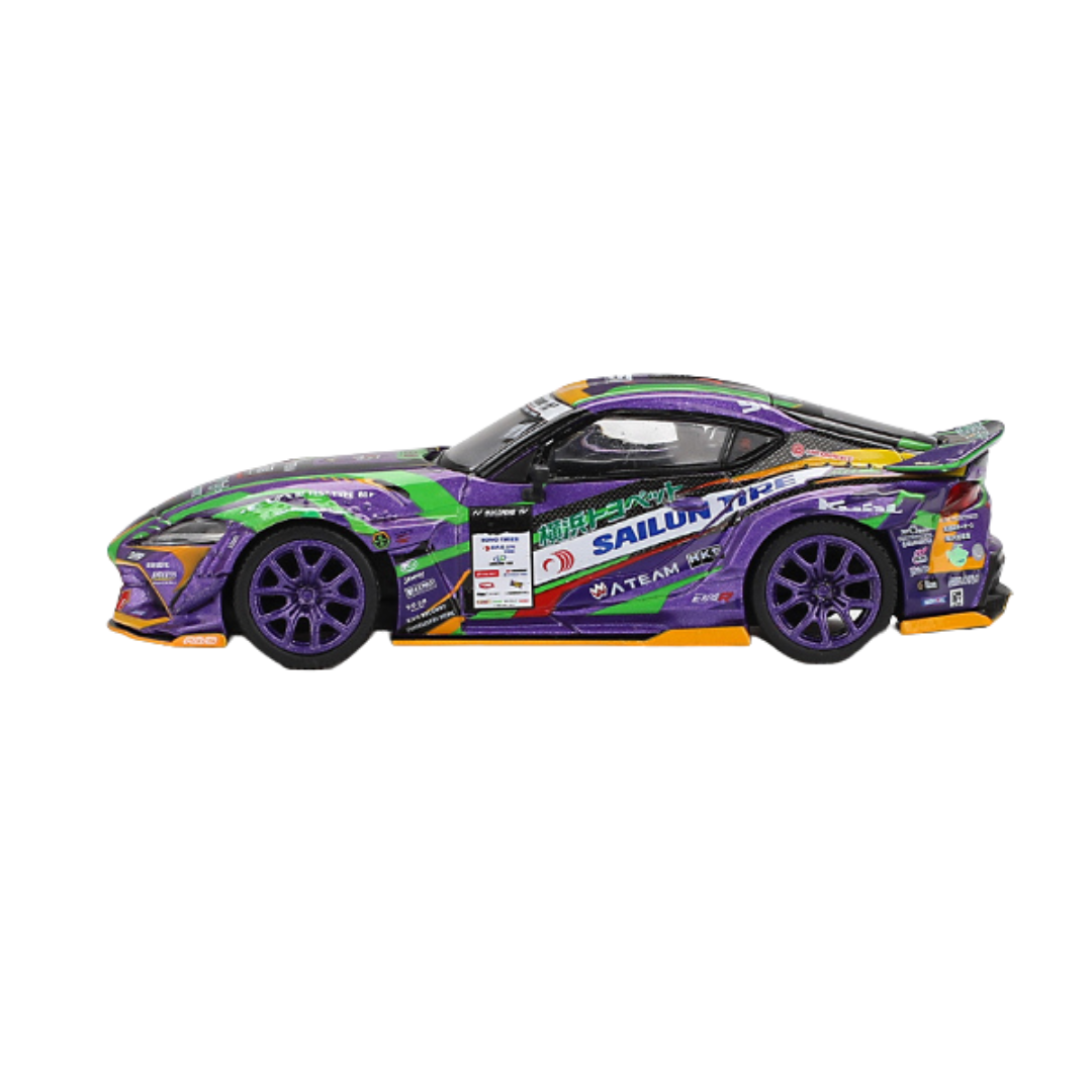 Mini GT - Toyota GR Supra KUHL (2021 D1GP EVANGELION RACING)