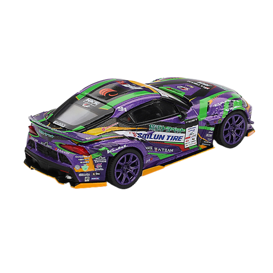 Mini GT - Toyota GR Supra KUHL (2021 D1GP EVANGELION RACING)