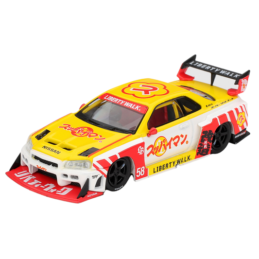 Mini GT - Nissan LB-ER34 Super Silhouette SKYLINE